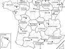 Les Régions Françaises  L'Atelier D'Hg Sempai intérieur Carte France À Colorier