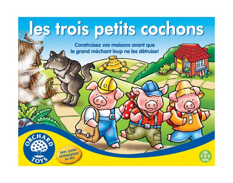 Les Trois Petits Cochon  Scolart avec 3Petit Cochon