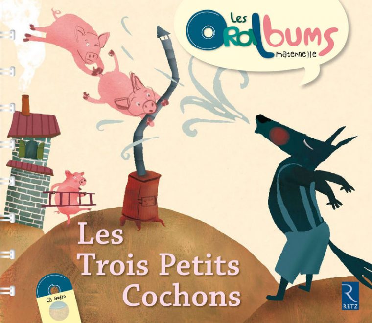 Les Trois Petits Cochons (+ Cd Audio) – Ps – Ms – Gs – Ouvrage Bi-Média encequiconcerne Histoire Des Trois Petit Cochons