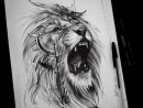 Lion Dessin Realiste Facile - Dessin Facile tout Dessiner Un Lion Facilement