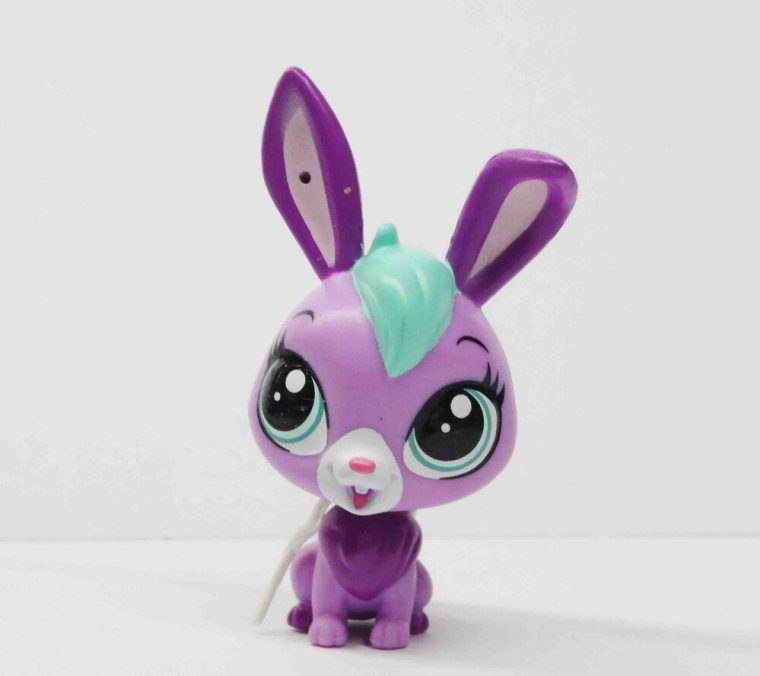 Littlest Pet Shop Lps Rabbit Child Boy Girl Figure  Ebay intérieur Petshop Biche