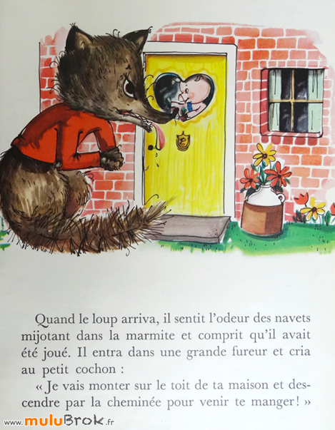 Livre Collection  Histoire Des Trois Petits Cochons (1983) * Petit à Histoire 3 Petit Cochon