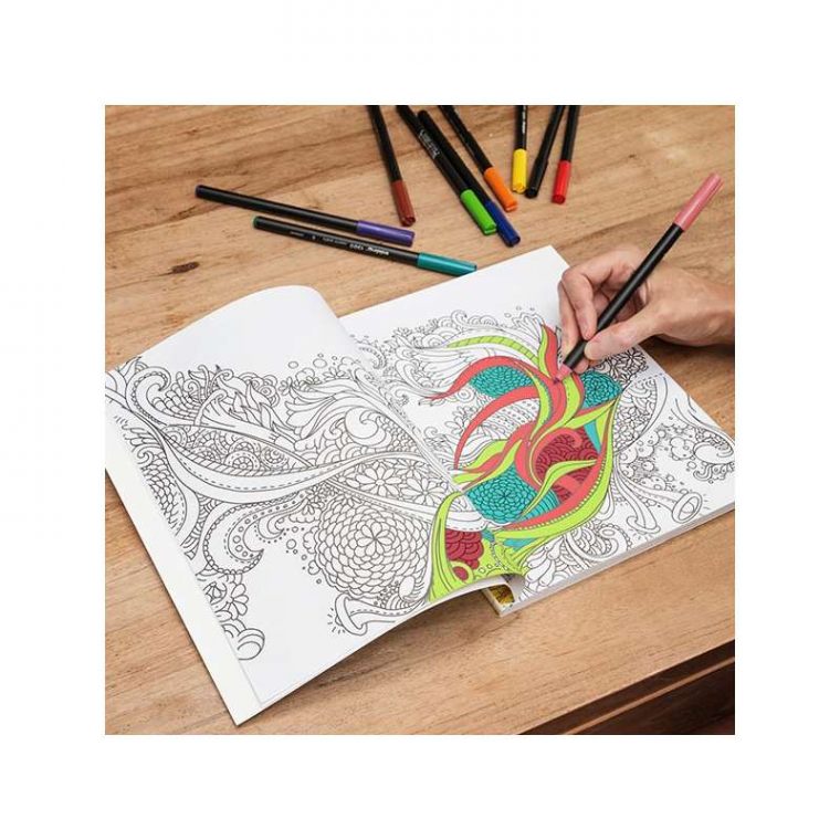 Livre De Coloriage Antistress – Totalcadeau tout Dessin De Livre