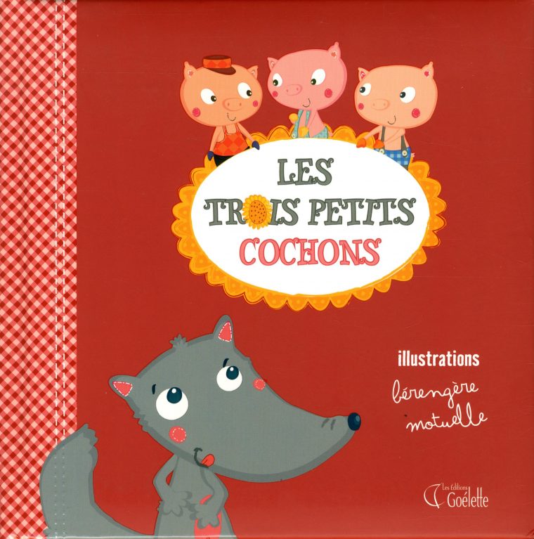 Livre Les Trois Petits Cochons  Messageries Adp encequiconcerne Les Trois Petit Cochon Histoire