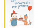 Livre Personnalisé Anniversaire Bébé 0-4 Ans avec Jolie Carte Anniversaire Avec Prénom