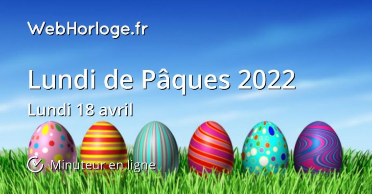 Lundi De Pâques 2022 – Minuteur En Ligne – Webhorloge.fr concernant Photo De Paques Gratuit