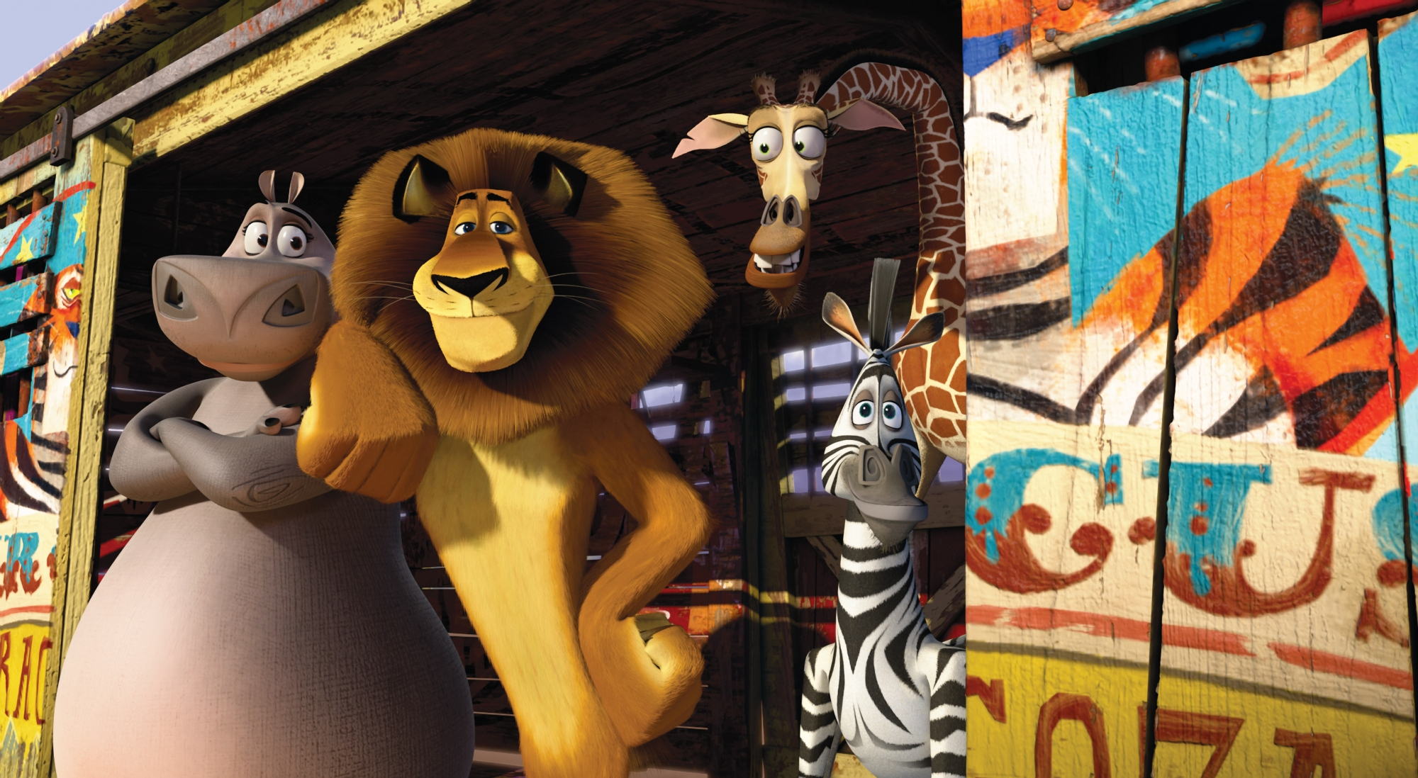 Madagascar 3: Europe&amp;#039;S Most Wanted New Trailer Debuts - We Are Movie Geeks tout Madagascar Film 1 