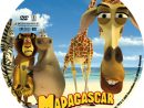 Madagascar Dvd Labels (2005) R1 Custom intérieur Madagascar Film 1