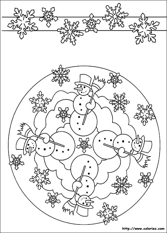 Mandala Automne Maternelle  Coloriage Kids avec Mandala Automne 