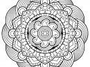 Mandala Complexe Livre Gratuit 5 - Coloriage Mandalas - Coloriages Pour serapportantà Mandalas A Colorier