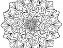 Mandala Flower With Leaves - Mandalas - Just Tattoo avec Coloriages Mandalas