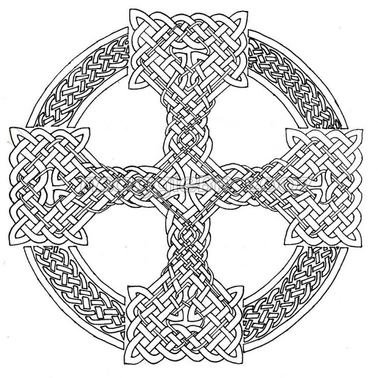 Mandalas Celtes La Civilisation Celte Est Très Riche En Représentations tout Dessin Celte