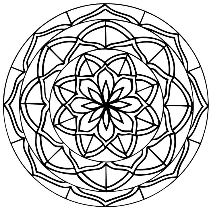 Mandalas Pour Enfants 87 Mandalas - Coloriages À Imprimer  Coloriage intérieur Mandala Enfant À Imprimer 