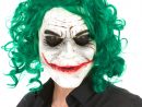 Masque Latex Arlequin Psychopathe Adulte Halloween, Achat De Masques à Masque Halloween Enfant