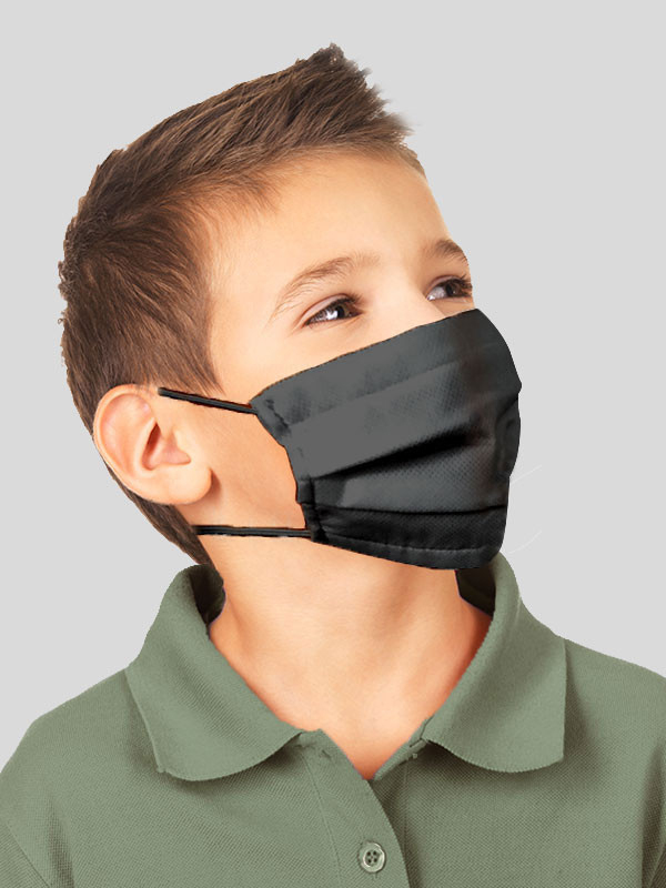 Masque Protection Lavable : Pack Pro Masque Noir Catégorie 1 Pour Les pour Masques Pour Enfants