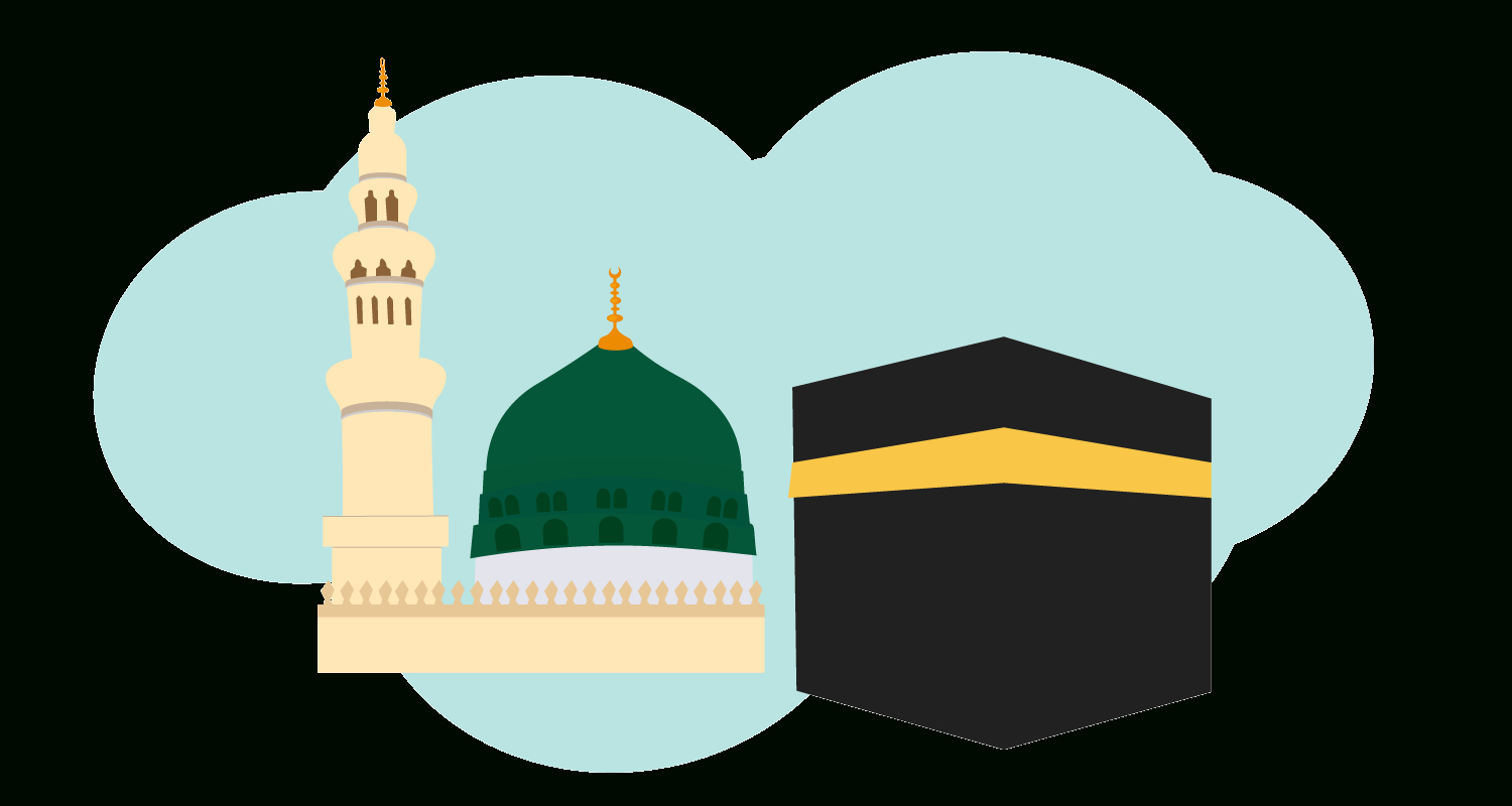 Mecque-Medine - Conseils Hajj Omra pour Mosquée Dessin 