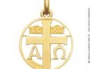 Médaille Becker Symbole Croix - Medaille Bapteme pour Symbole Bapteme Religieux