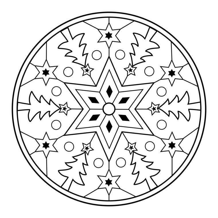 Meilleur Coloriage Mandala À Imprimer Images – Lesgenissesdanslmais intérieur Coloriage À Imprimer Mandala Gratuit