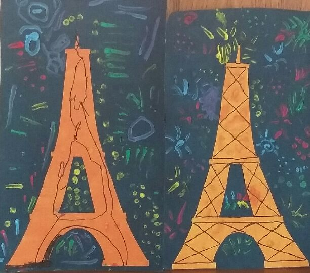 Mes Motsdoubs: La Tour Eiffel Vue Par Mes Petits Enfants pour Tour Eiffel Enfant