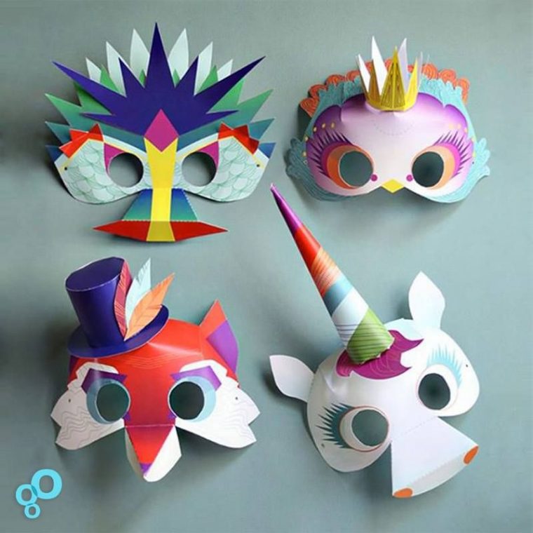 Mettez Vos Masques Pour Le Carnaval !! Retrouvez Toute Une Série De encequiconcerne Modele De Masque Carnaval