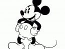 Mickey Dans Son Style Initial Créé - Coloriage Mickey - Coloriages Pour serapportantà Coloriage Mickey Bébé