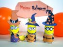Minions D'Halloween - Activité Manuelle - Bricolage Enfant - Carton De destiné Halloween Activités Primaire