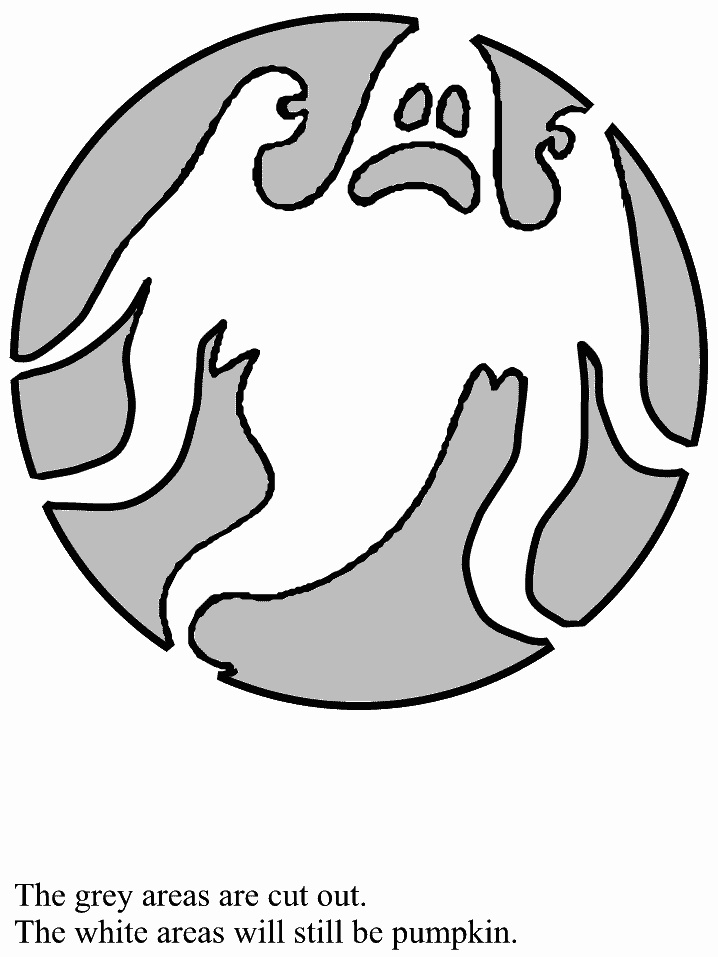 Modèles Pour Citrouille D&amp;#039;Halloween : Motifs Gratuits À Imprimer Et serapportantà Décoration Halloween A Imprimer 