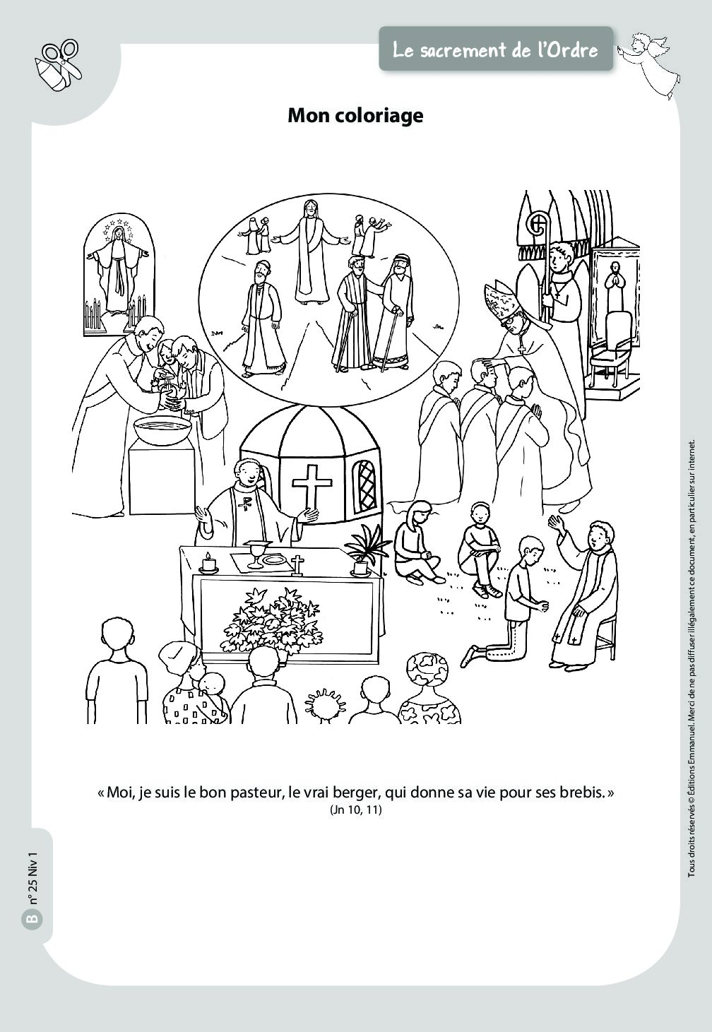 Mon Coloriage - Catéchisme Emmanuel dedans Coloriage Eglise 