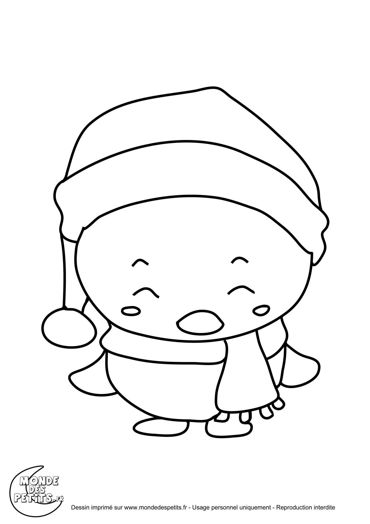 Monde Des Petits - Coloriages À Imprimer serapportantà Dessin A Colorier De Noel