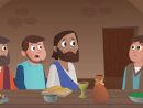 N°29 Le Dernier Repas ,La Sainte Cène (Vidéo Chrétien Pour Les Enfants avec Dessin Enfant