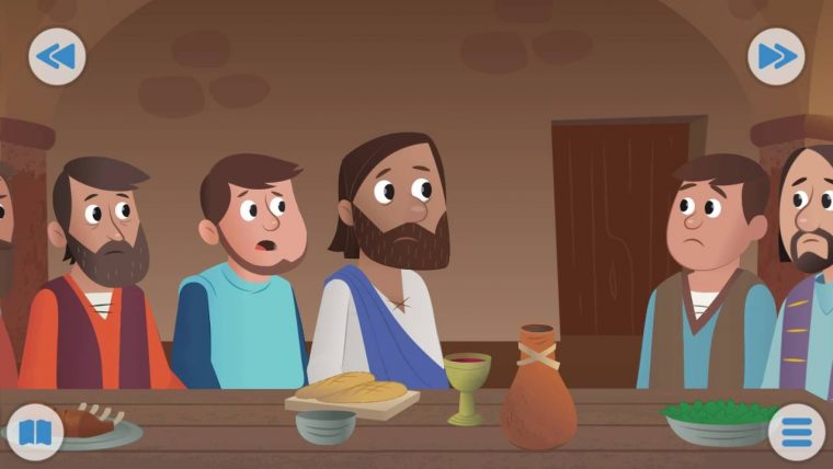 N°29 Le Dernier Repas ,La Sainte Cène (Vidéo Chrétien Pour Les Enfants avec Dessin Enfant