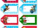 Nick Jr. Holiday Gift Tags  Etiquette Cadeau Noel, Étiquette Joyeux destiné Étiquette Joyeux Anniversaire À Imprimer