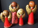 Noël Anges 1940 Japon Figurines Religieux Bois  Etsy pour Noel Religieux