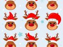 Noël Et Nouvel An Carte De Voeux Avec Santa Claus Et Rennes — Image destiné Carte De Noel À Télécharger Gratuitement