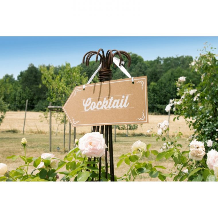 Pancartes Signaletique Mariage X 6 – Tim & Puce Factory dedans Pancartes