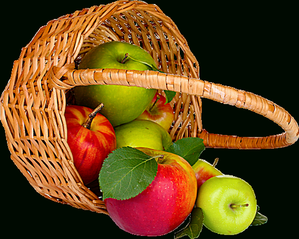 Panier De Pommes Png, Tube Fruit - Apples Png, Fruits à Panier De Fruits Dessin 
