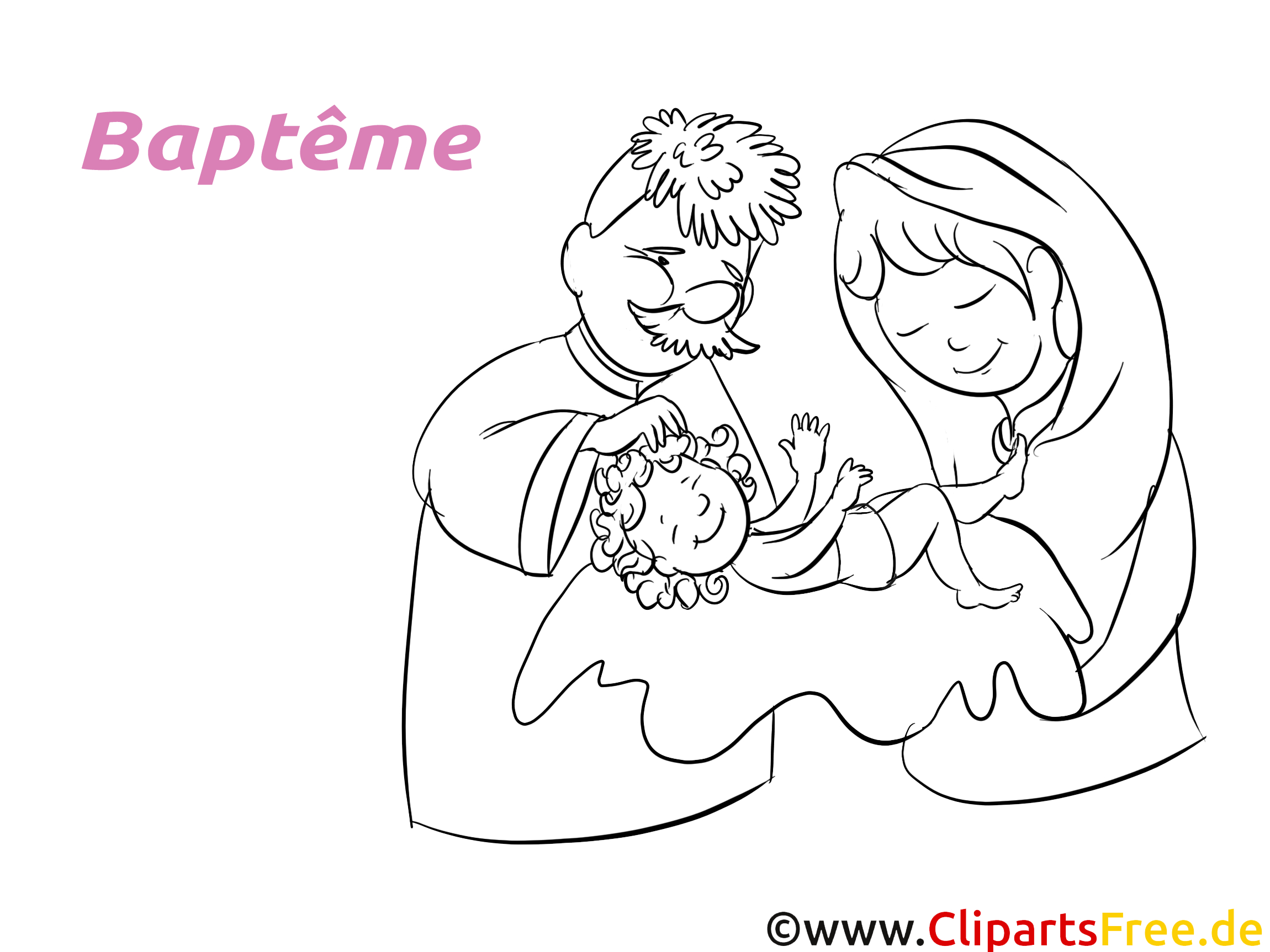 Parents Image À Imprimer - Baptême Cliparts - Baptême Dessin, Picture intérieur Dessin De Bapteme A Imprimer 