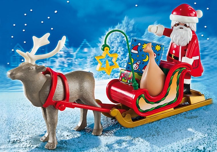 Père Noël Avec Traîneau – Playmobil Christmas 5590 tout Père Noel Traineau