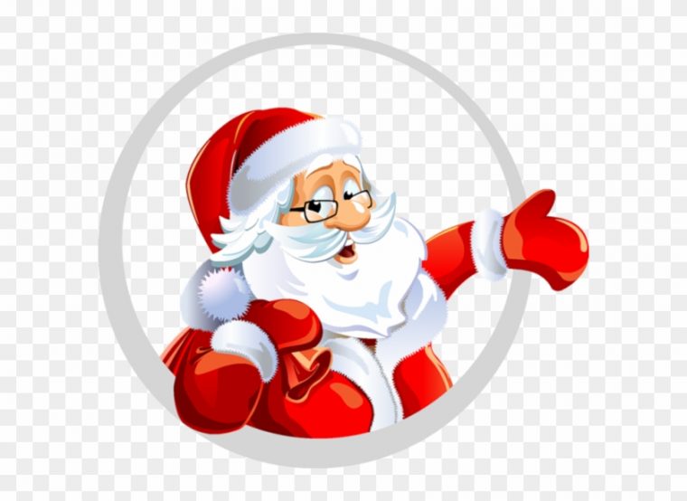 Pere Noel Clipart : Ensemble De Père Noël – Telecharger Vectoriel tout Père Noël