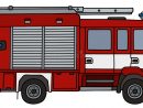 Petit Camion De Pompiers Illustration De Vecteur. Illustration Du tout Dessin De Pompier