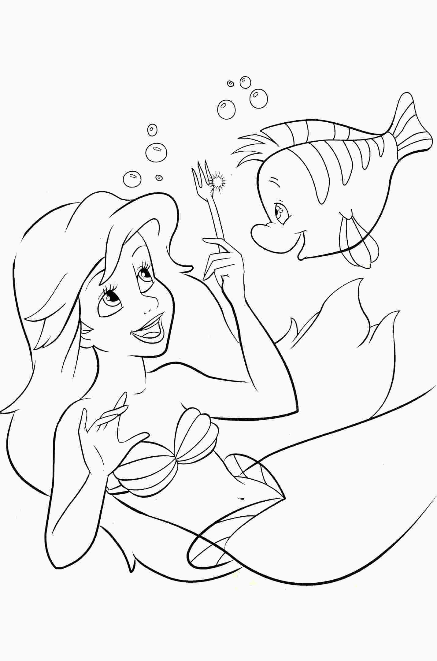 Pin By Amandine Bissessur On Disney Coloring Pages  Mermaid Coloring avec Coloriage D Ariel 
