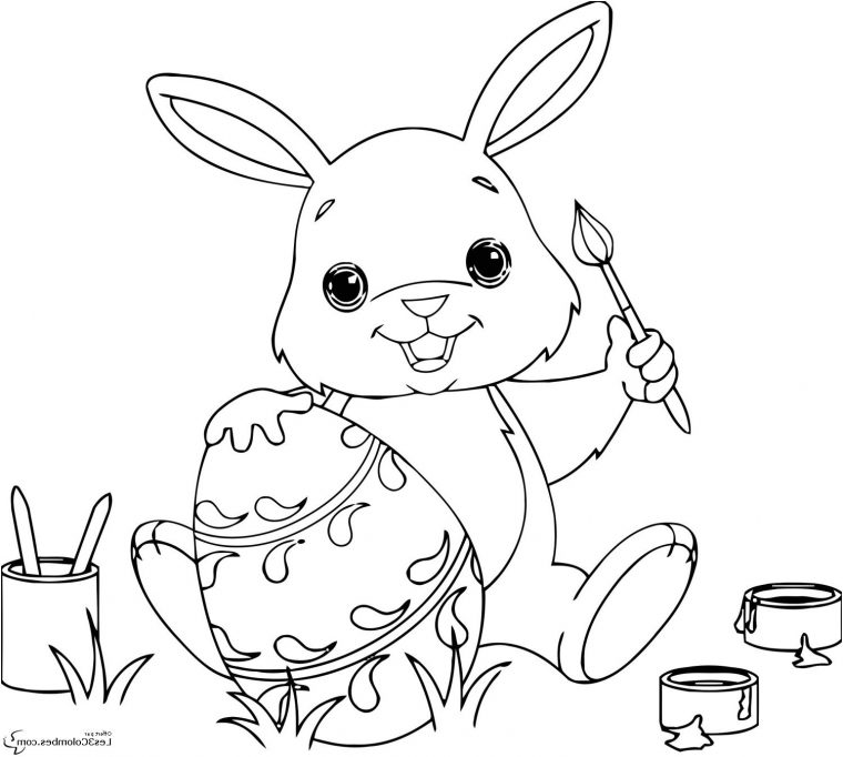 Pin On Coloration Imprimable concernant Coloriage Lapin