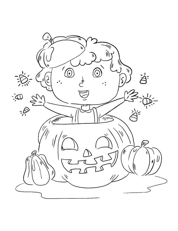 Pin On Coloriages D&amp;#039;Halloween Coloring Pages avec Coloriage D Halloween 