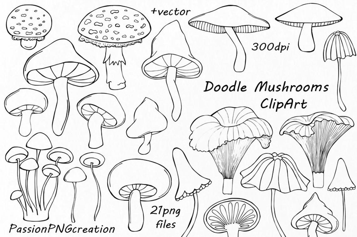 Pin On Dessins serapportantà Champignon Coloriage 