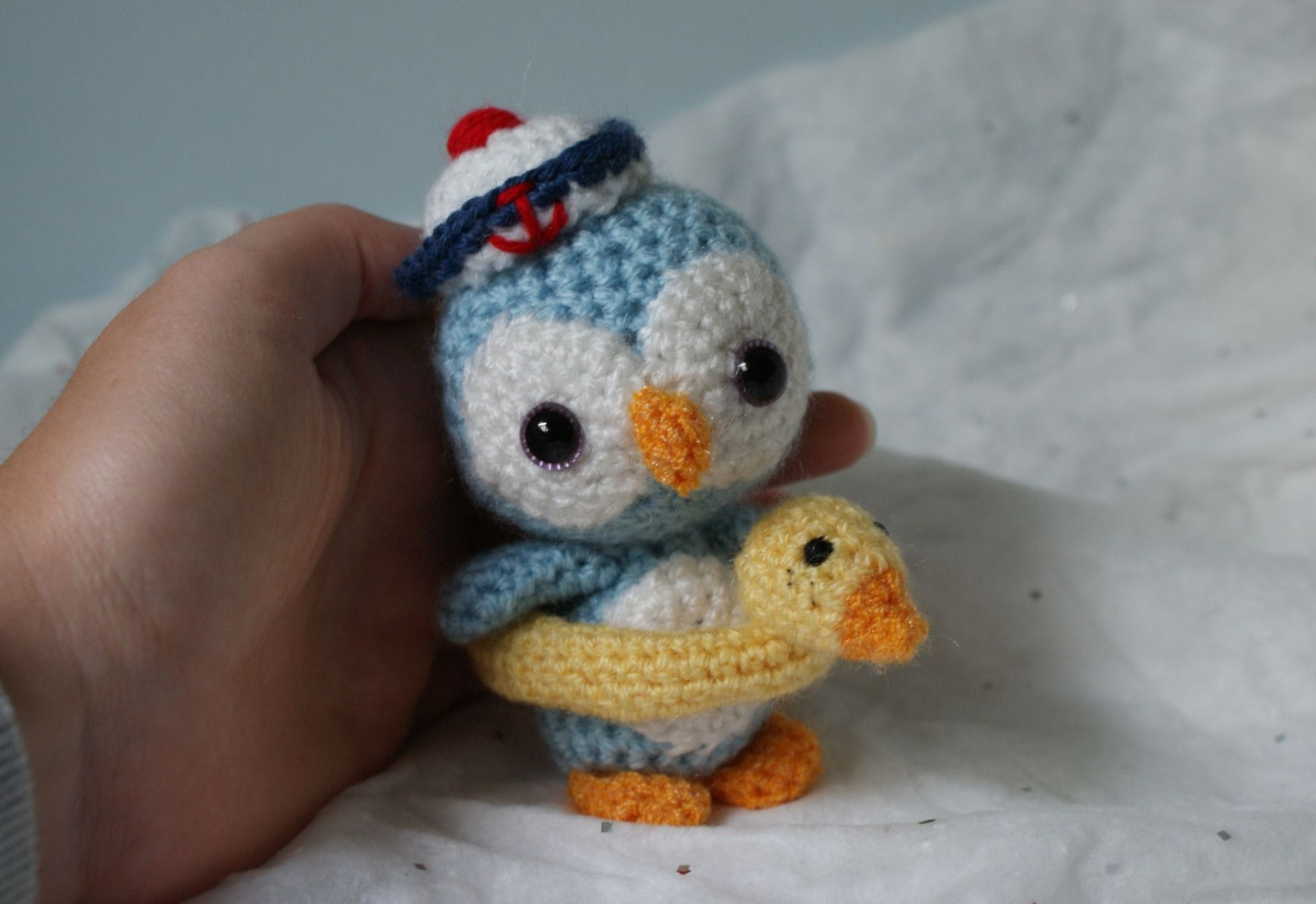 Pingouin Amigurumi Fait Main Au Crochet : Jeux, Jouets Par Meme-Croche pour Modele Gratuit Pingouin