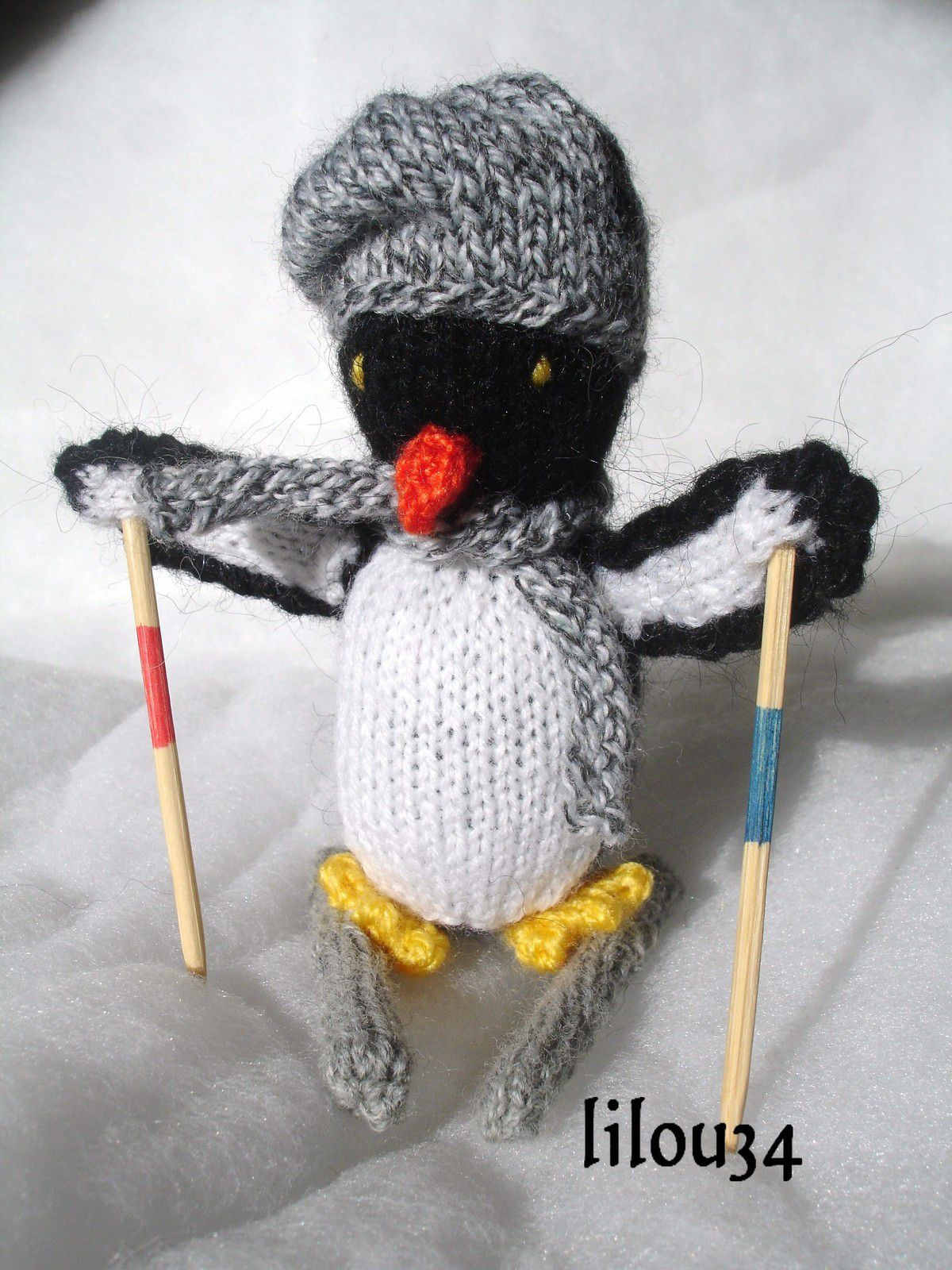 Pingouin Au Tricot - Fils De Lilou - Tricot, Crochet, Dentelle, Couture encequiconcerne Modele Gratuit Pingouin 
