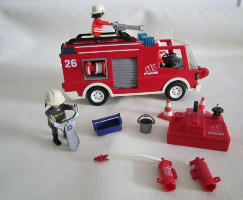 Playmobil Camion De Pompier Je Vous Propose Un - Le Grenier De Lili intérieur Playmobil Camion De Pompiers 