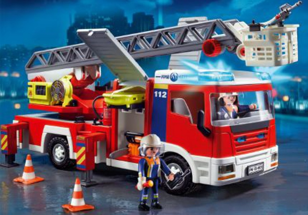 Playmobil Camion Pompier - Playset serapportantà Playmobil Camion De Pompiers