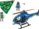 Playmobil Hélicoptère De Police Et Parachutiste (70569) Au Meilleur serapportantà Helicoptère Playmobil