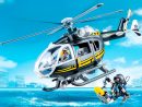 Playmobil Hélicoptère Et Policiers D'Élite (9363) Au Meilleur Prix Sur à Helicoptère Playmobil